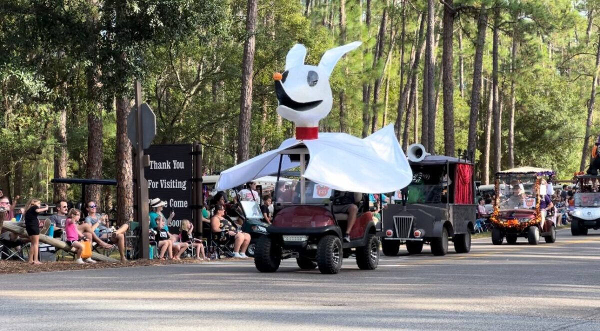 Fort Wilderness Halloween Golf Cart Parade 2023 2