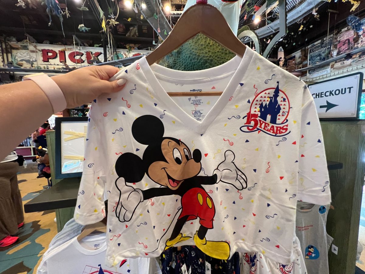 15th anniversary crop top