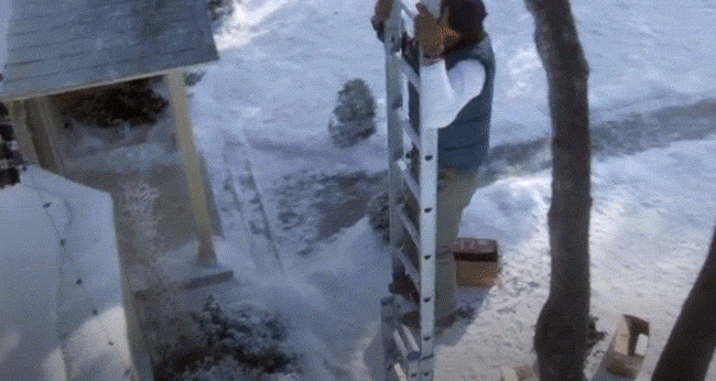 Image result for chevy chase ladder gif
