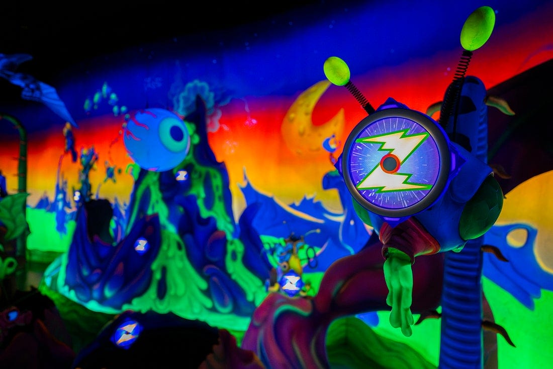 Disney Reveals New Sneak Peek Photos from Inside Refurbished Buzz Lightyear’s Space Ranger Spin