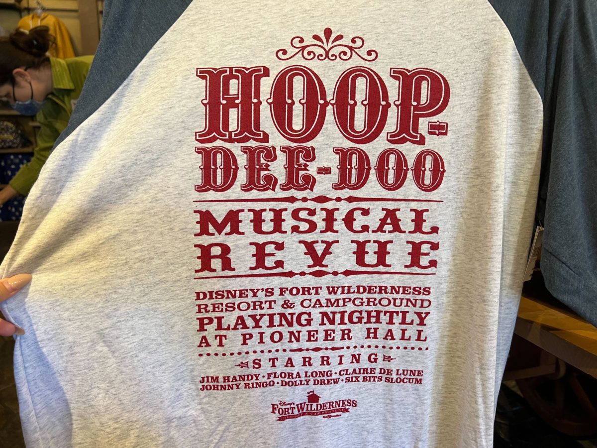 WDW Hoop Dee Doo Musical Revue shirts 8