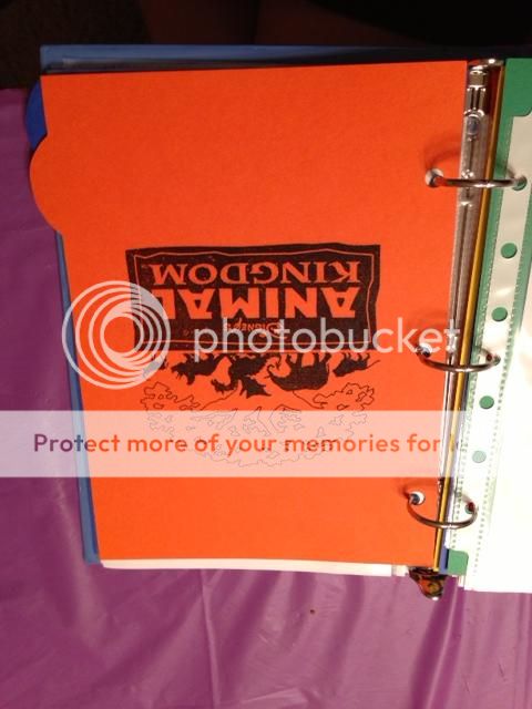 Show me your binders!  The DIS Disney Discussion Forums 