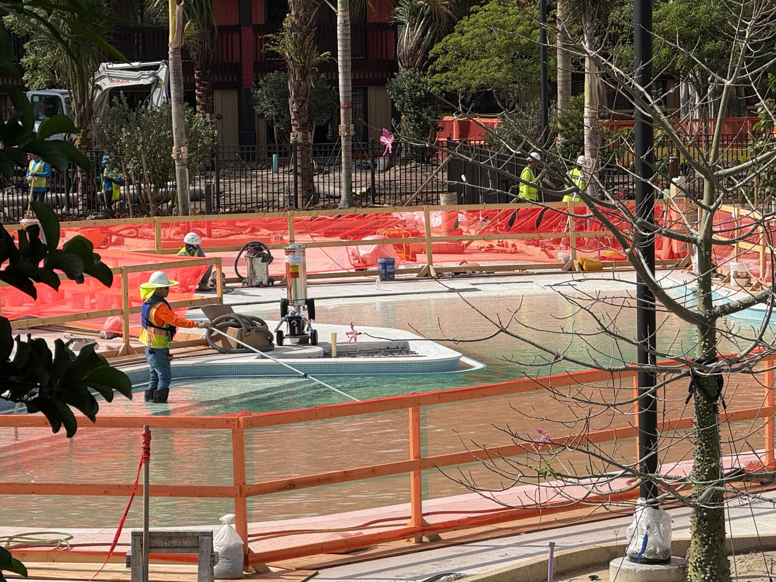 Construction on NEW DVC Tower at Disney's Polynesian Village Resort