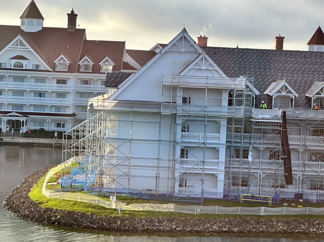 grand floridian april 2023 construction 7936
