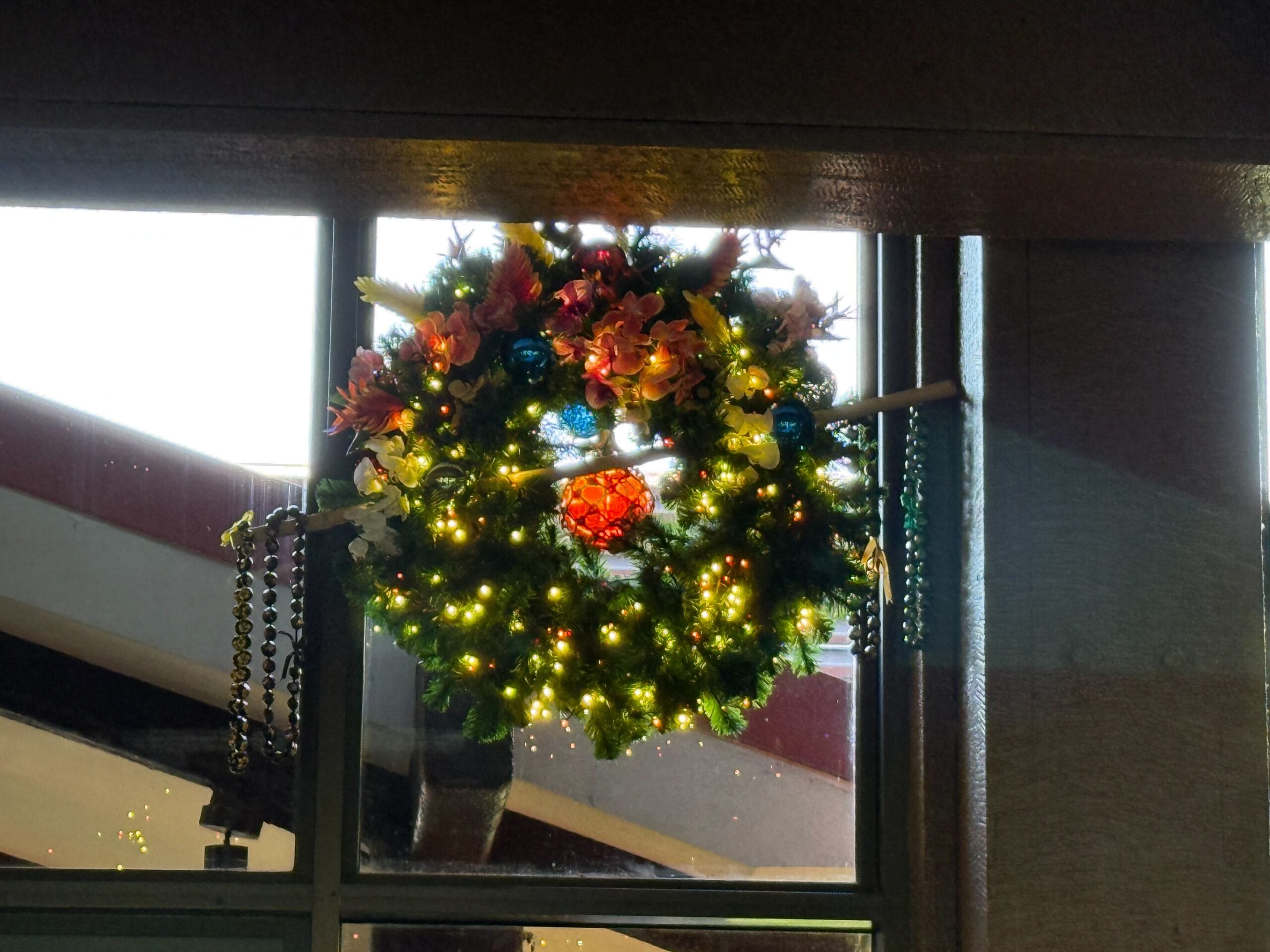 Disney's Polynesian Village Resort Christmas Decorations