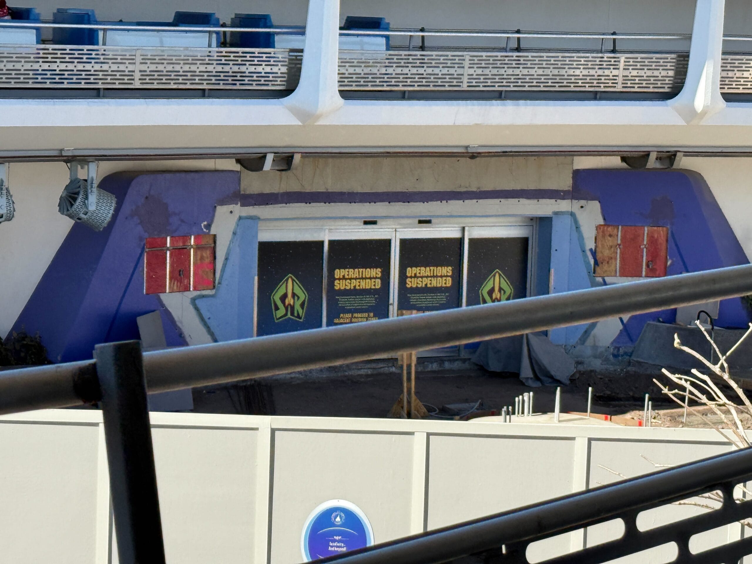 Buzz Lightyear’s Space Ranger Spin Construction