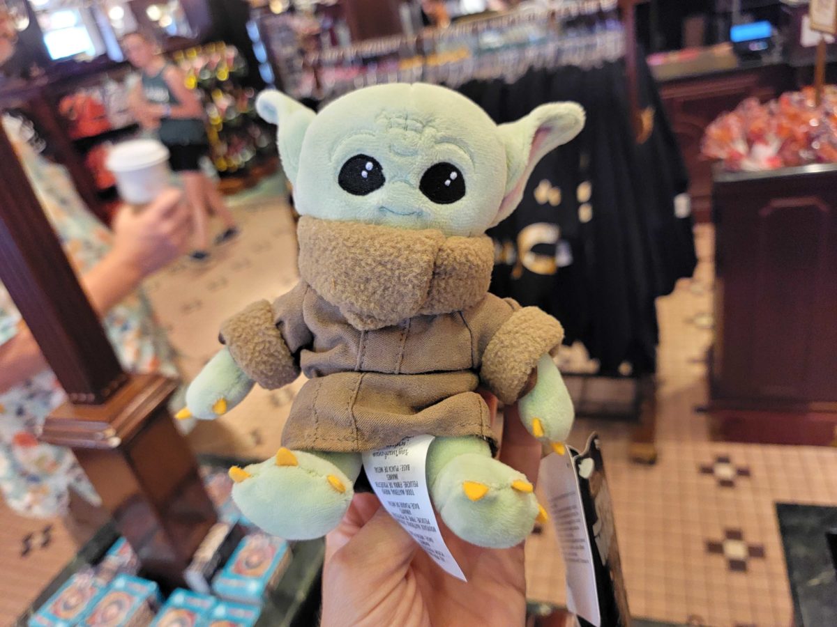 Talking Grogu shoulder plush
