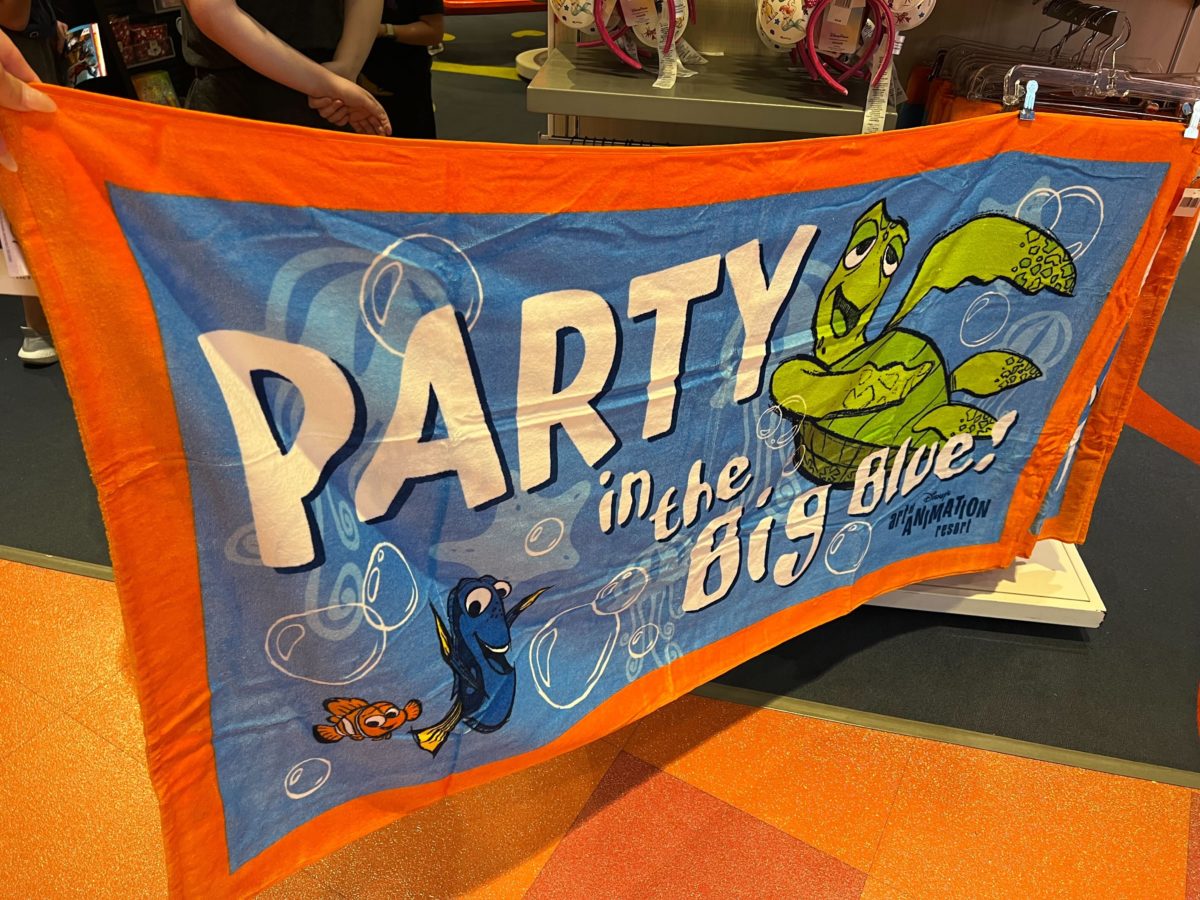 Finding Nemo beach towel