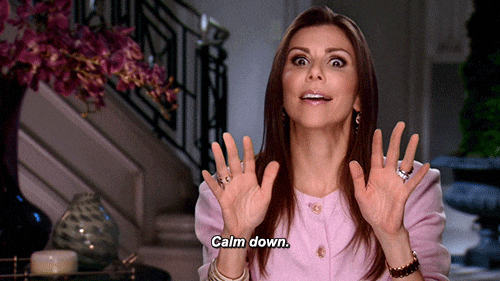 Image result for calm down gif