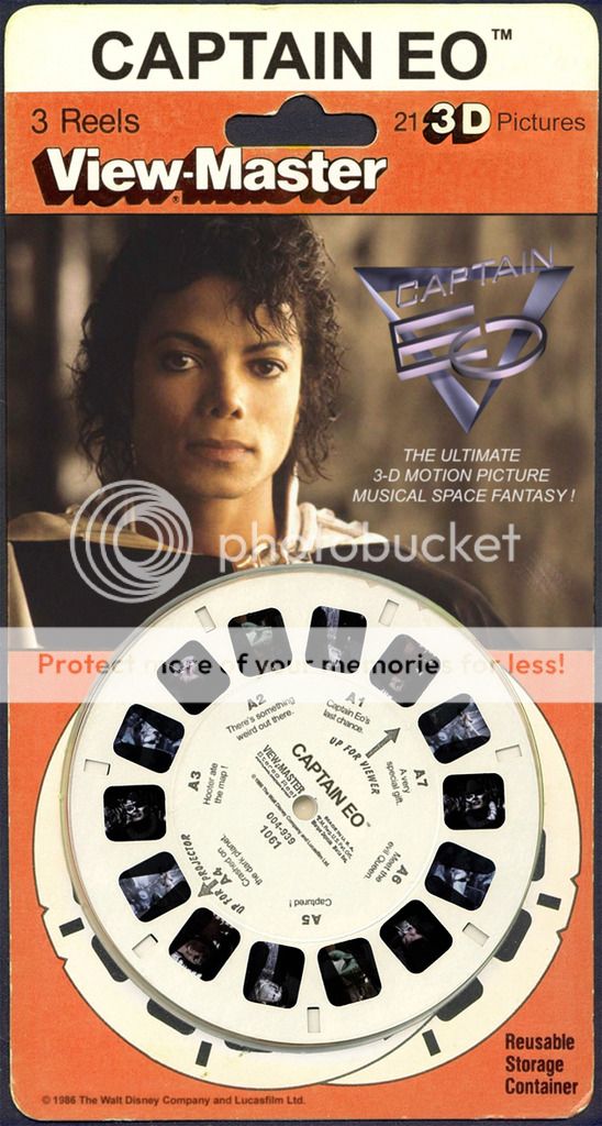 Captain Eo 3D VIEWMASTER rare  The DIS Disney Discussion Forums