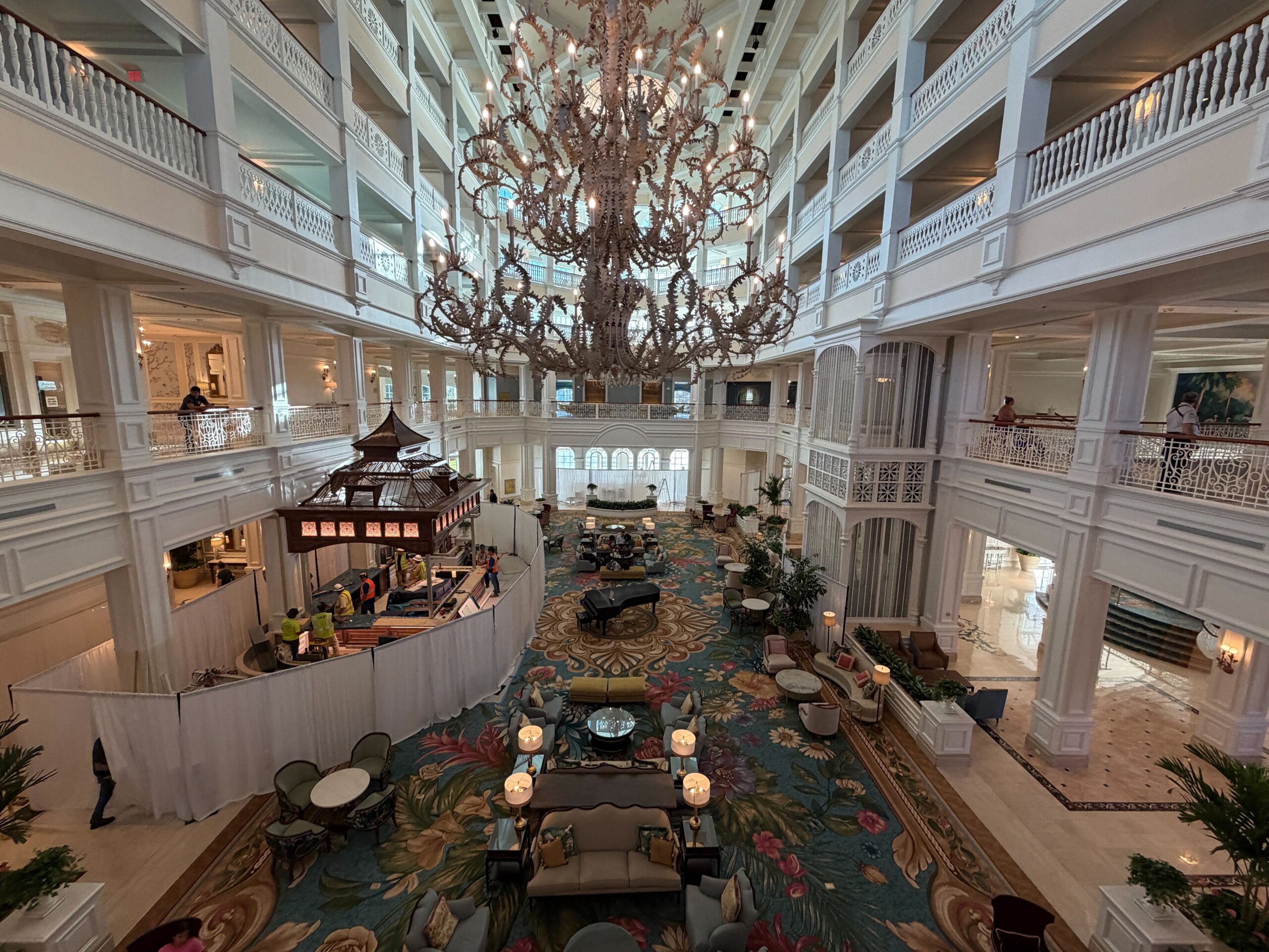 Grand Floridian Lobby Construction Grand Floridian Lobby Construction