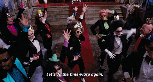 Image result for lets do the timewarp gif