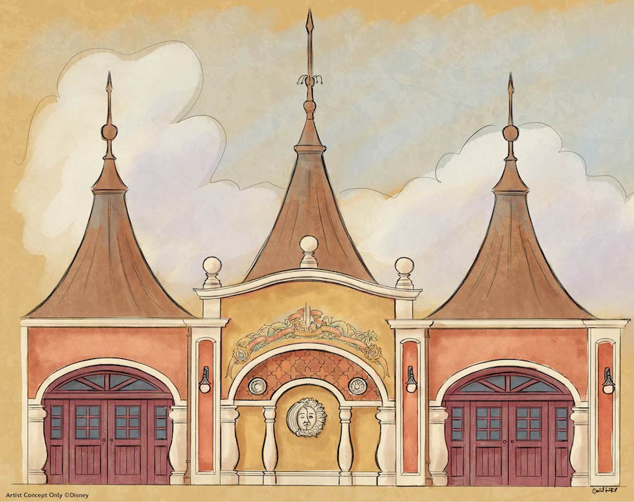 Rendering of New 'Luca'-Inspired Restaurant Area coming to Disneyland Paris Rendering of New 'Luca'-Inspired Restaurant Area coming to Disneyland Paris