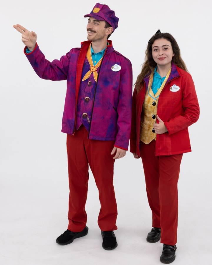 The first look of the Mickey & Minnie's Runaway Railway costumes The first look of the Mickey & Minnie's Runaway Railway costumes