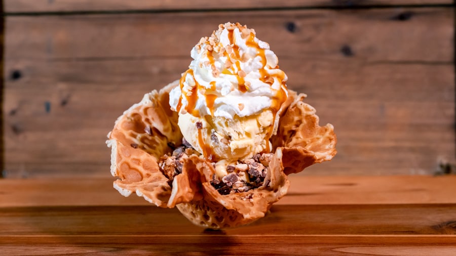 SNICKERS Sundae at Clarabelle's Hand Scooped Ice Cream SNICKERS Sundae at Clarabelle's Hand Scooped Ice Cream