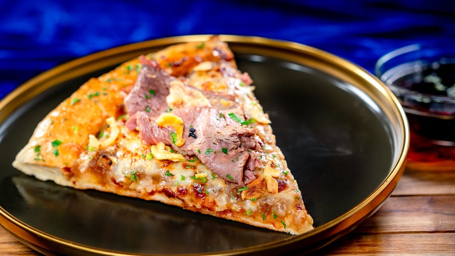 French Onion Dip Pizza at Boardwalk Pizza and Pasta at Disney California Adventure Park French Onion Dip Pizza at Boardwalk Pizza and Pasta at Disney California Adventure Park