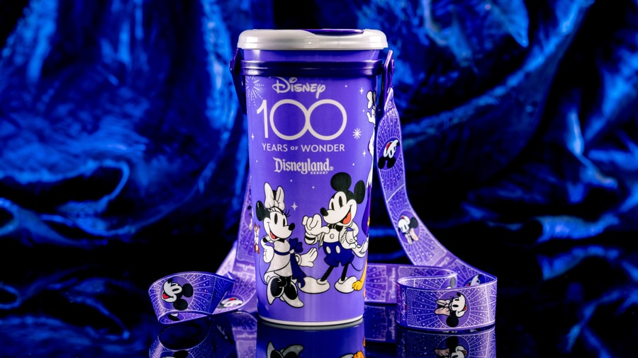 Disney 100 Travel Tumbler with Lanyard at Disney California Adventure Disney 100 Travel Tumbler with Lanyard at Disney California Adventure