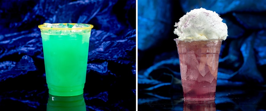Platinum Blue and Old-Fashioned Cream Soda at Hollywood Lounge in Disney California Adventure Platinum Blue and Old-Fashioned Cream Soda at Hollywood Lounge in Disney California Adventure