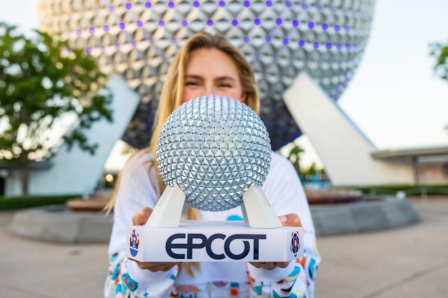 Spaceship Earth Light Up Figurine Spaceship Earth Light Up Figurine