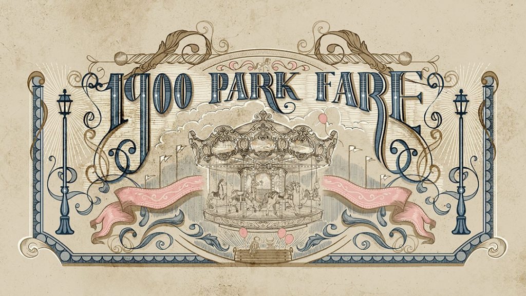 Artwork for the reopening of 1900 Park Fare at Disney’s Grand Floridian Resort & Spa on April 10 Artwork for the reopening of 1900 Park Fare at Disney’s Grand Floridian Resort & Spa on April 10