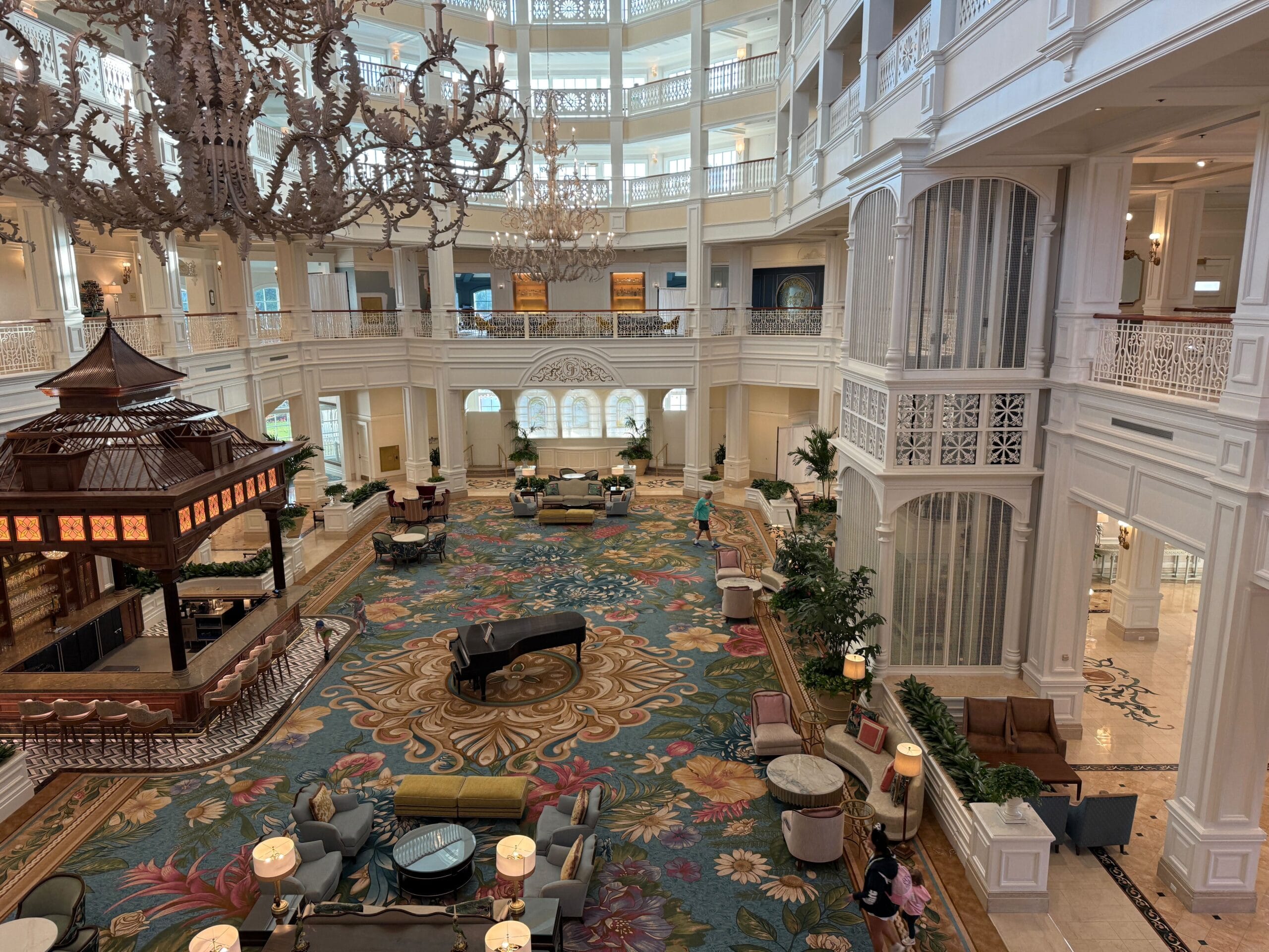 The center of the lobby was completed in October and The Perch opened earlier this month. The center of the lobby was completed in October and The Perch opened earlier this month.