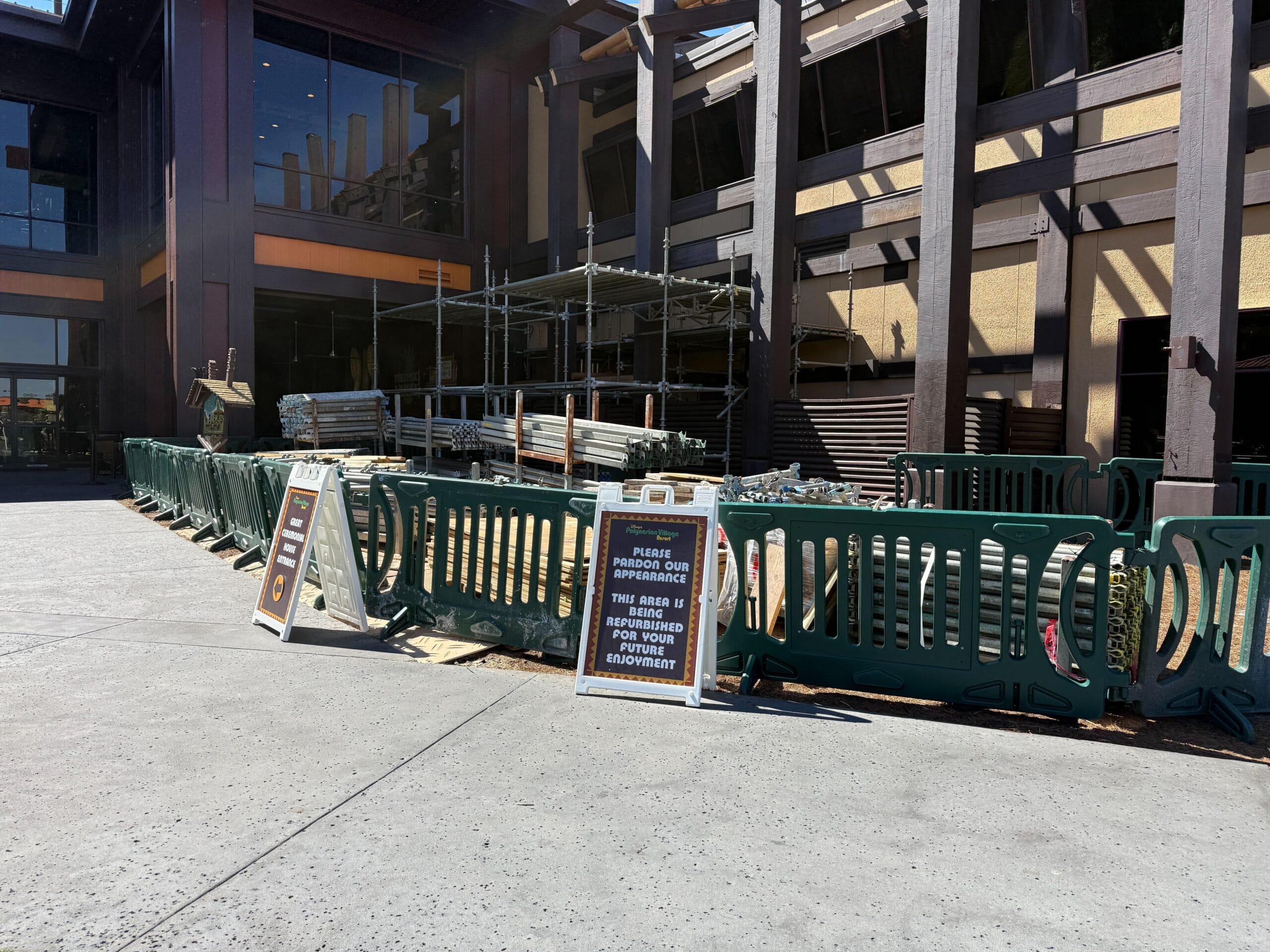 Pineapple Lanai Scaffolding Pineapple Lanai Scaffolding