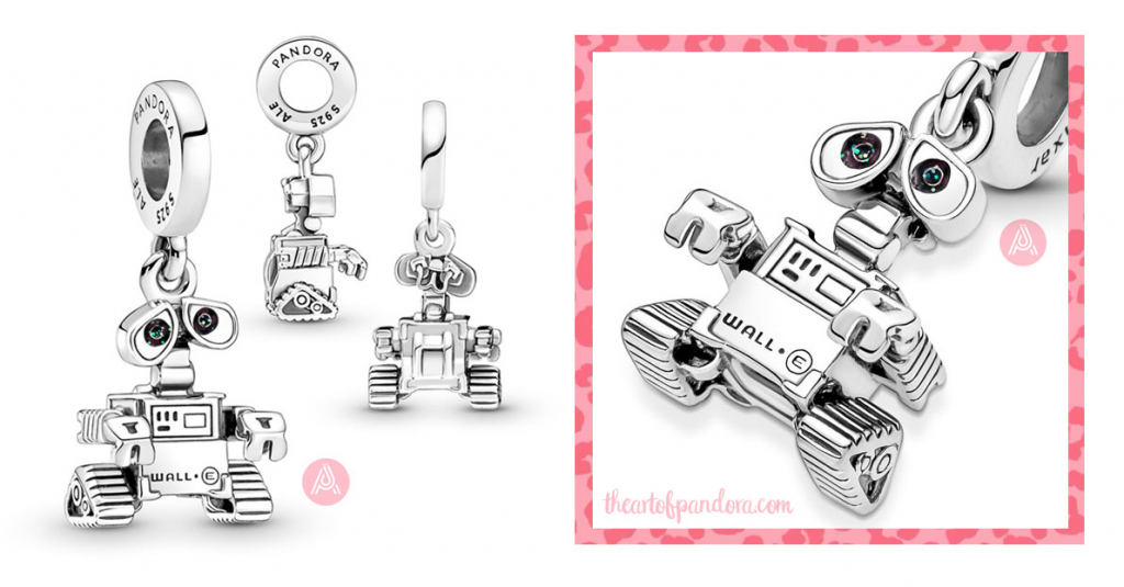 792030C01 Pandora Disney Pixar Wall-E Dangle Charm summer 2022 792030C01 Pandora Disney Pixar Wall-E Dangle Charm summer 2022