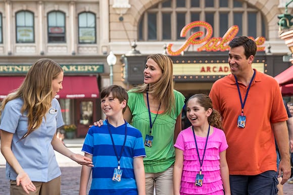 A happy family gets a special behind the scenes look at Universal Studios Florida on a VIP Tour.